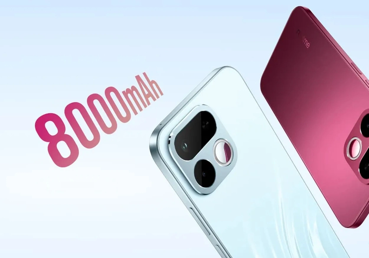 Realme 16T 5G con batería de 8000 mAh y carga de 45 W llegará en mayo — Factivera