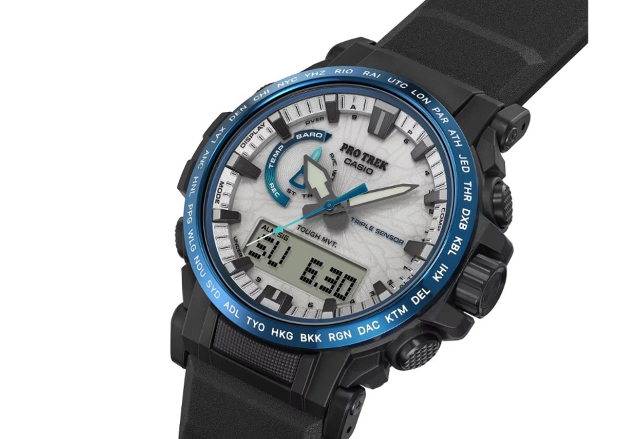 Casio Pro Trek PRW-61D-2JF サファイアガラス搭載モデル発表 — Factivera